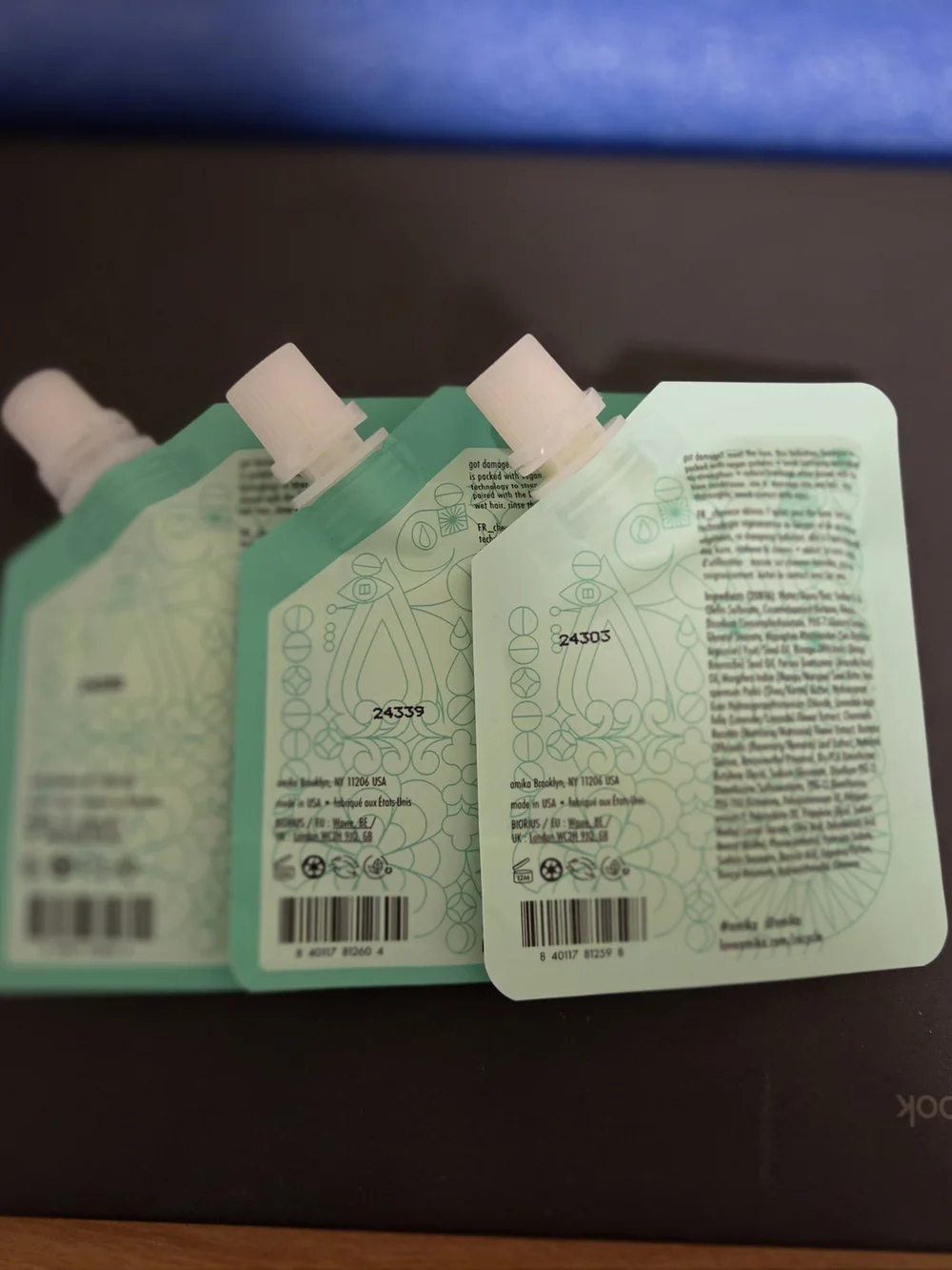 amika The Kure Strength Repair Shampoo & 2-conditioners Travel Set